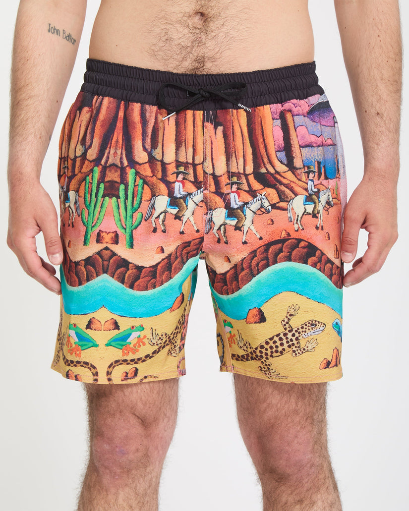 Mickey Mason Trunk 17" Boardshorts - Multi