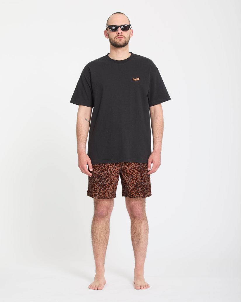 Melange Trunk 17" Boardshorts - Brown Horn