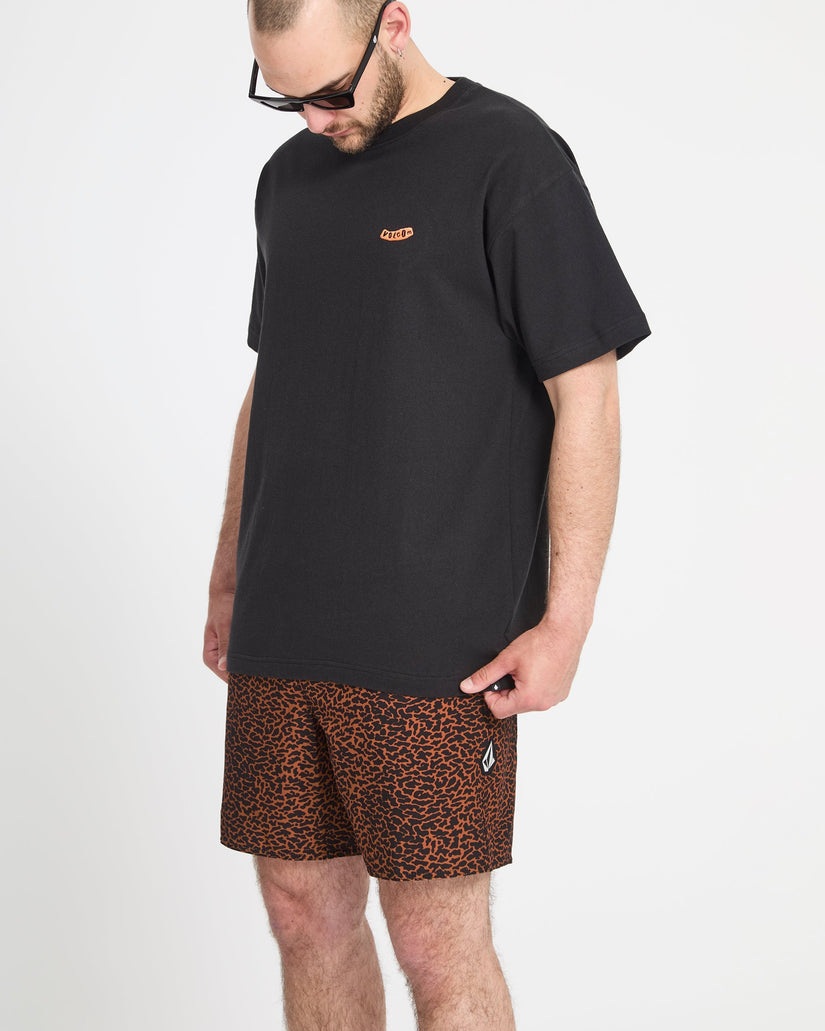 Melange Trunk 17" Boardshorts - Brown Horn