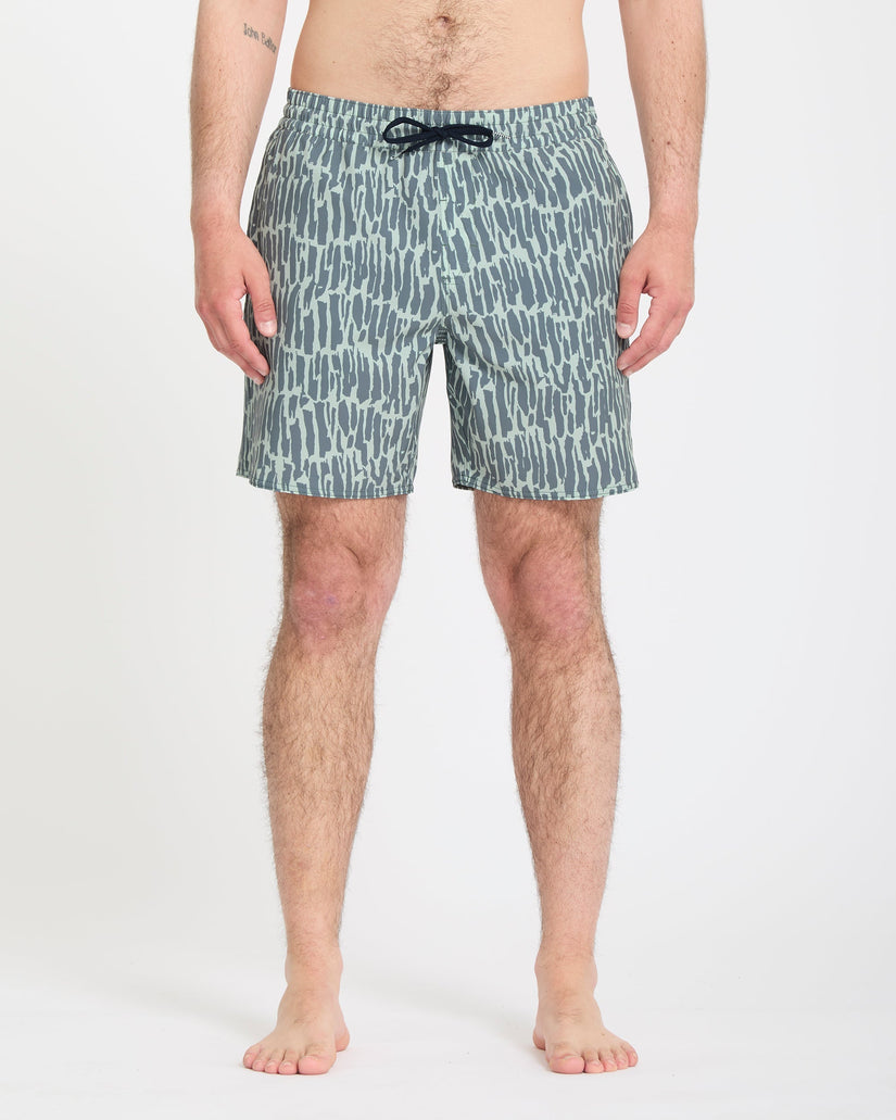 Melange Trunk 17" Boardshorts - Tradewinds