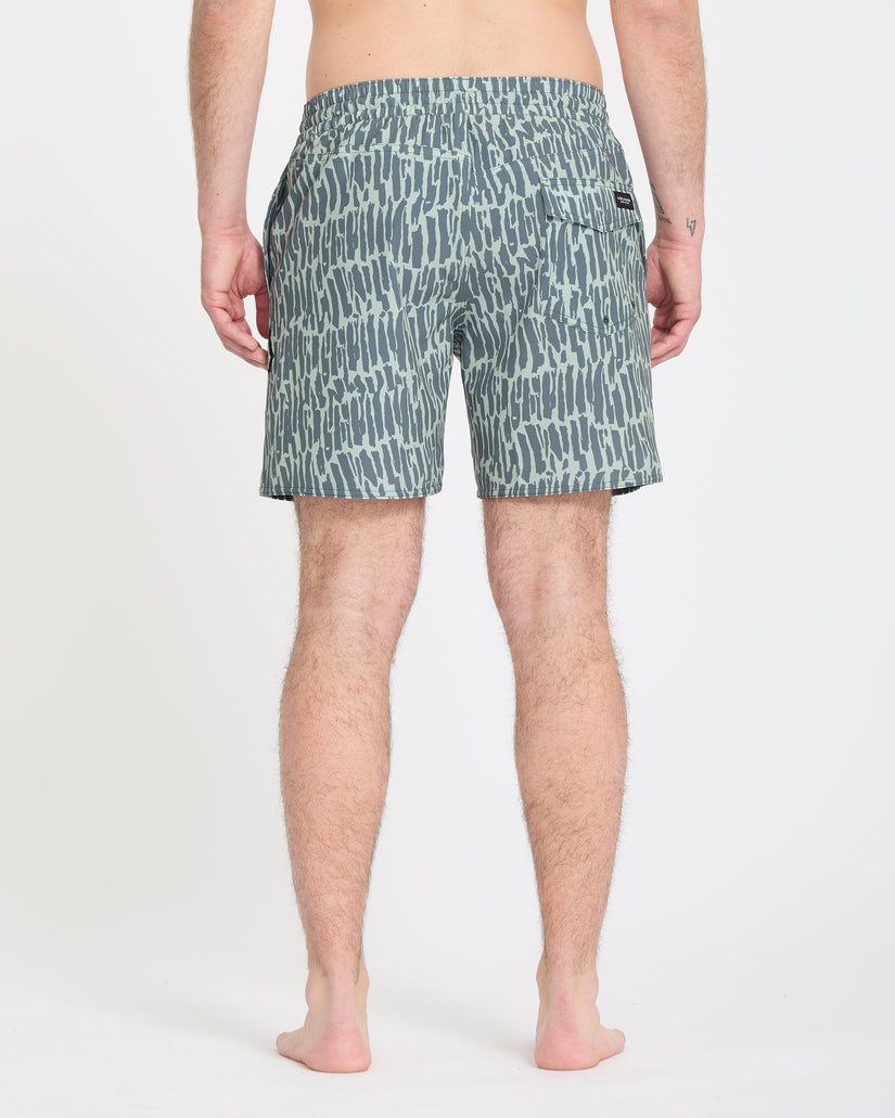 Melange Trunk 17" Boardshorts - Tradewinds