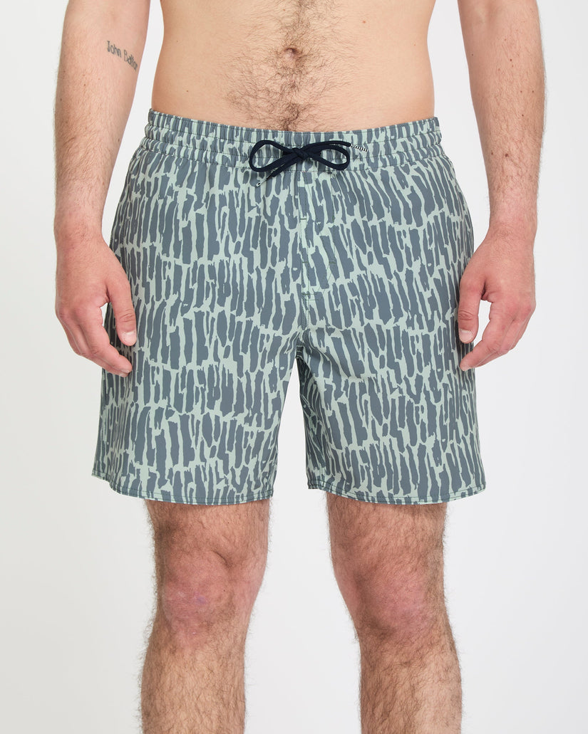 Melange Trunk 17" Boardshorts - Tradewinds