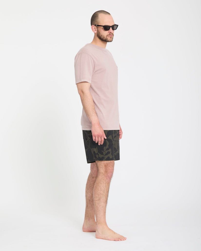 Psyche Cotton Trunk 17" Boardshorts - Ivy