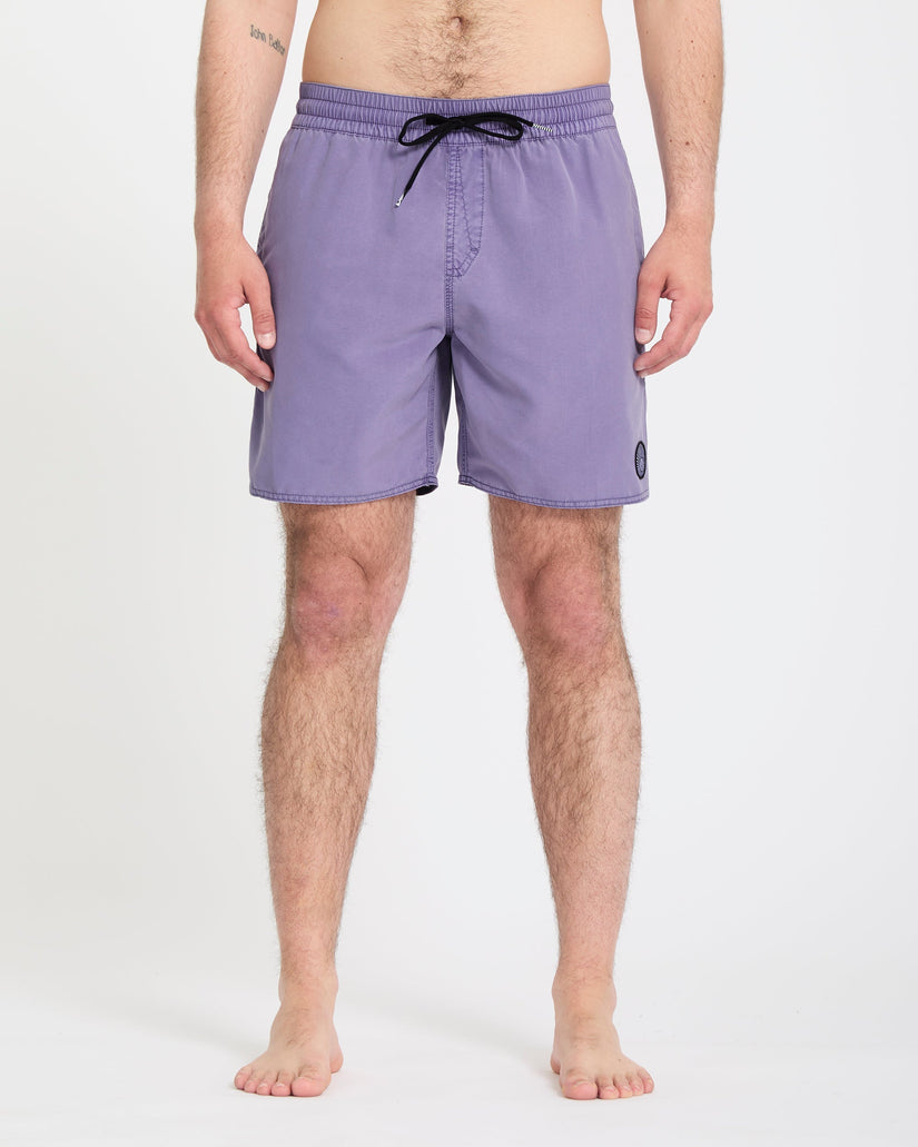 Center Trunk 17" Boardshorts - Violet
