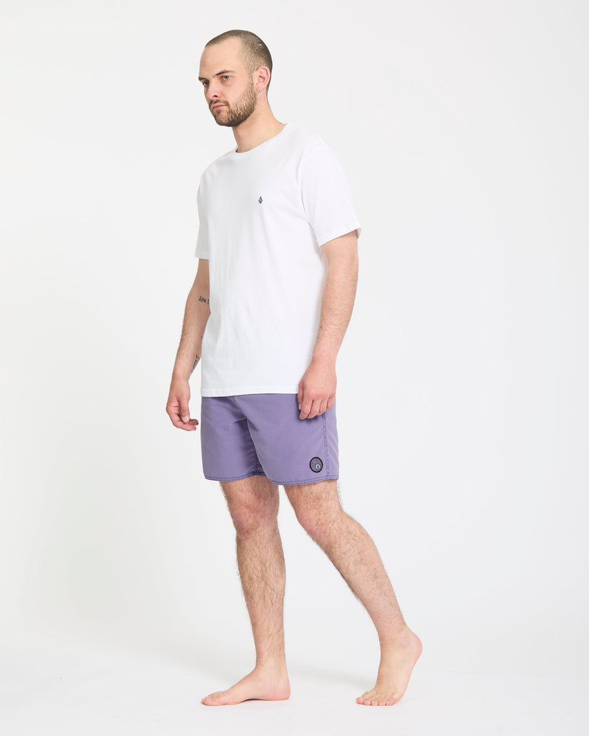 Center Trunk 17" Boardshorts - Violet