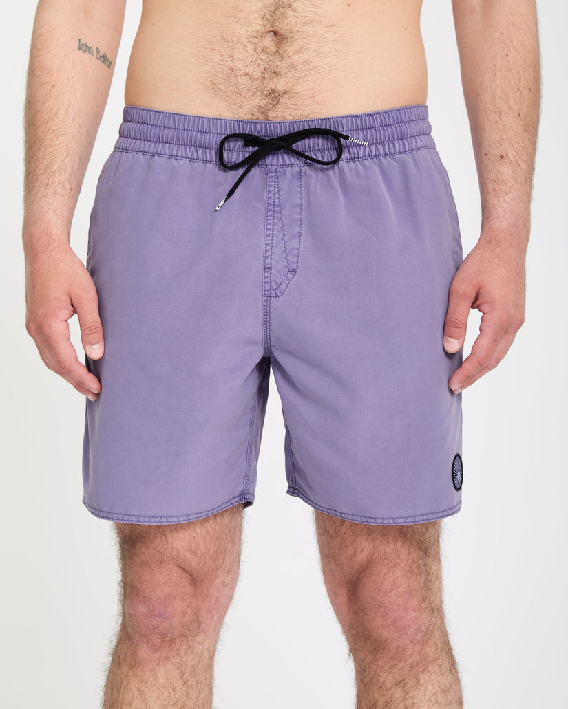 Center Trunk 17" Boardshorts - Violet