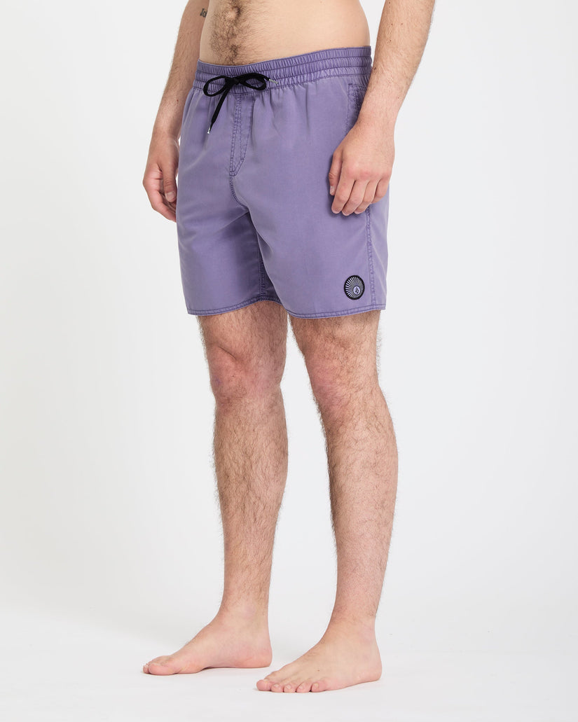Center Trunk 17" Boardshorts - Violet