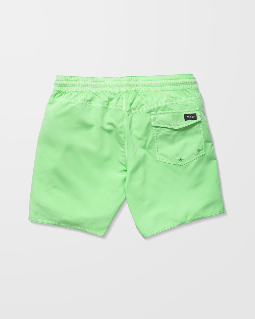 Center Trunk 17" Boardshorts - Island Green