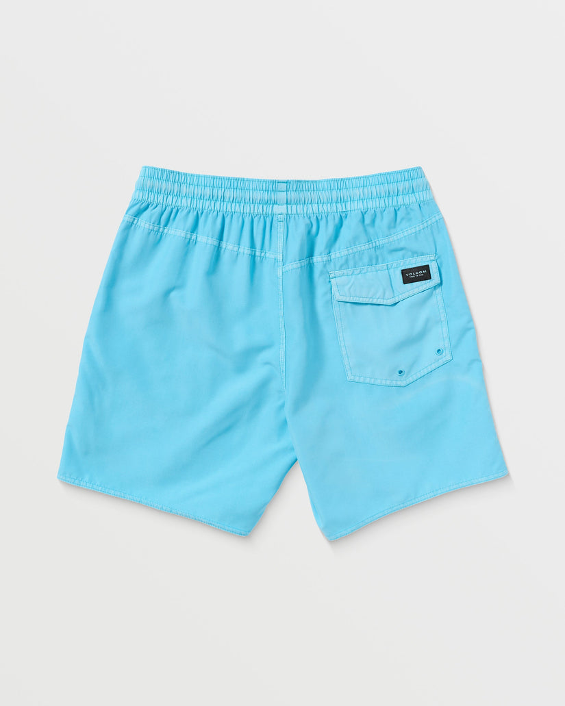 Center Trunk 17" Boardshorts - RESIN BLUE