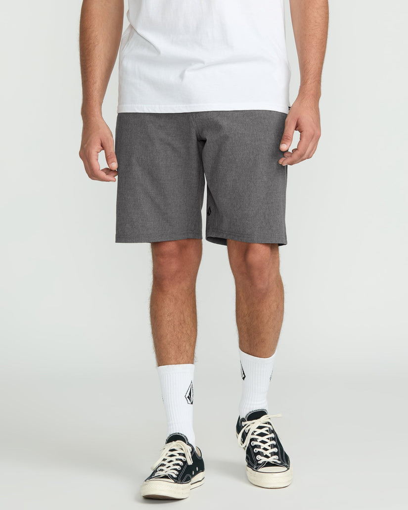 Frickin Cross Shred Static 20" Hybrid-Shorts - Charcoal Heather