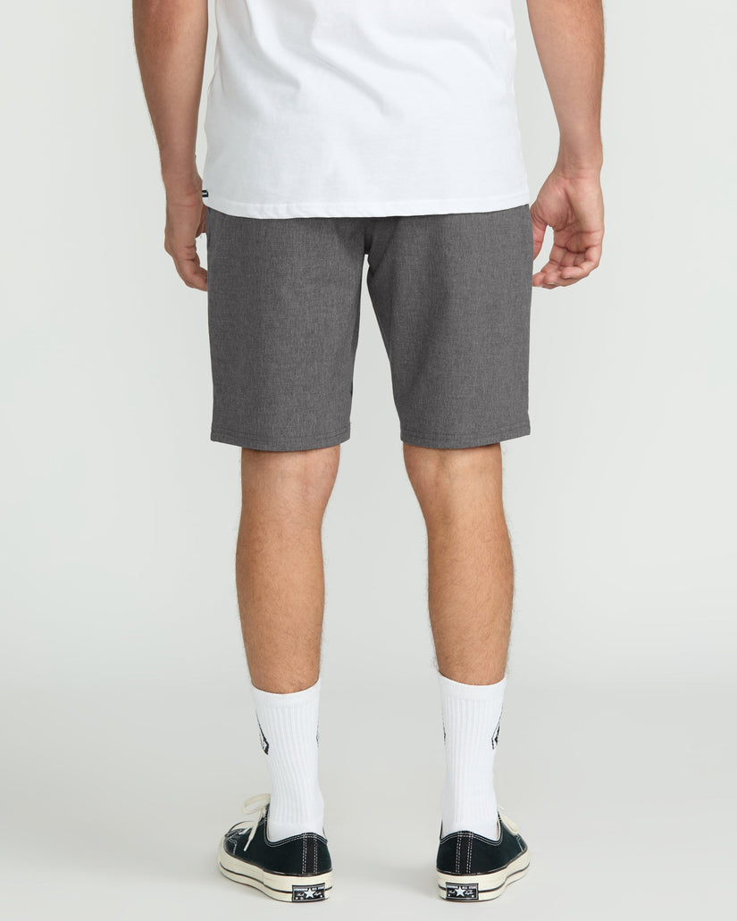 Frickin Cross Shred Static 20" Hybrid-Shorts - Charcoal Heather