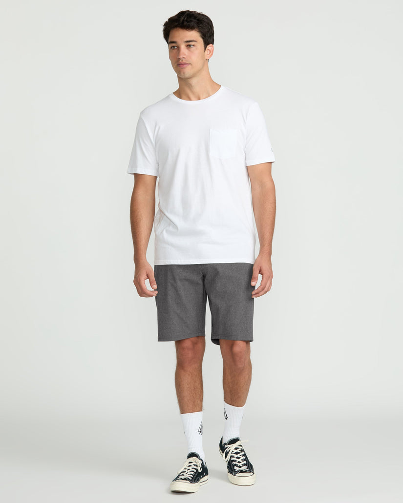Frickin Cross Shred Static 20" Hybrid-Shorts - Charcoal Heather