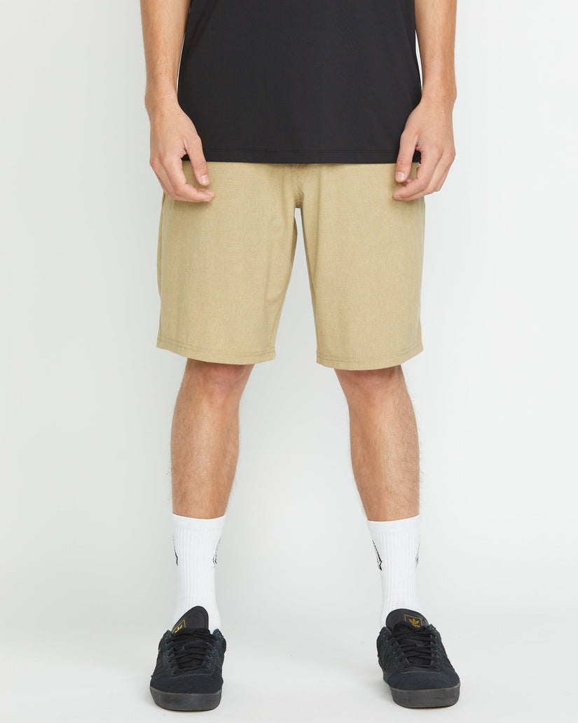 Frickin Cross Shred Static 20" Hybrid-Shorts - Dark Khaki