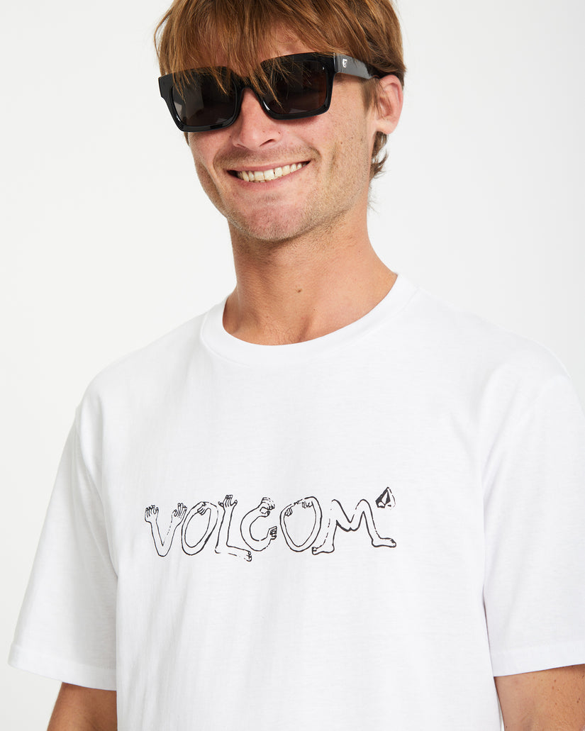 Crazybal T-shirt - WHITE