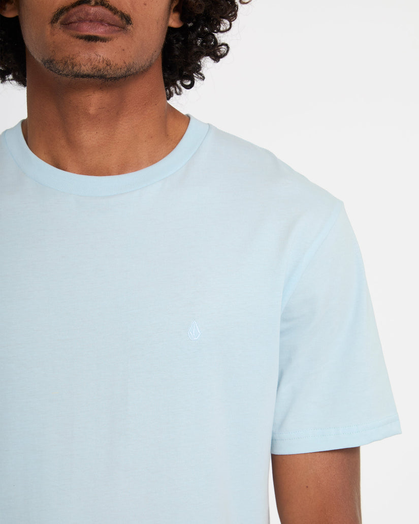 Stone Blanks T-Shirt - Light Blue Acid
