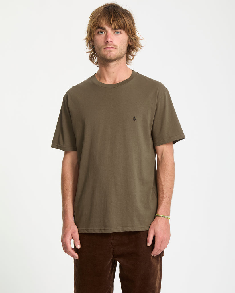 Stone Blanks T-Shirt - Sage Leaf