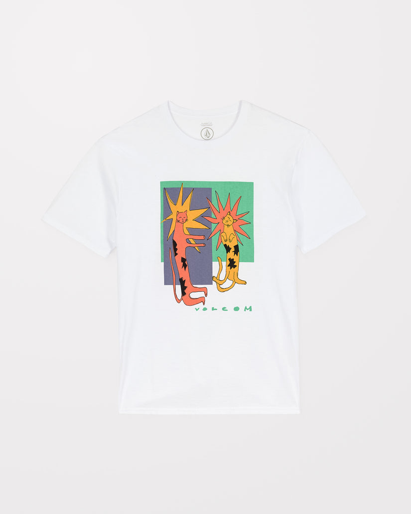 Longo Cats T-Shirt - White