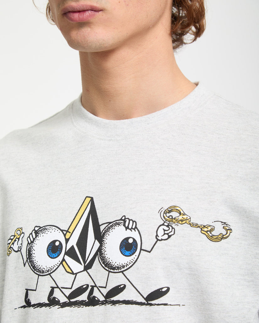 Daniel Shepard Budz T-Shirt - Bone Heather