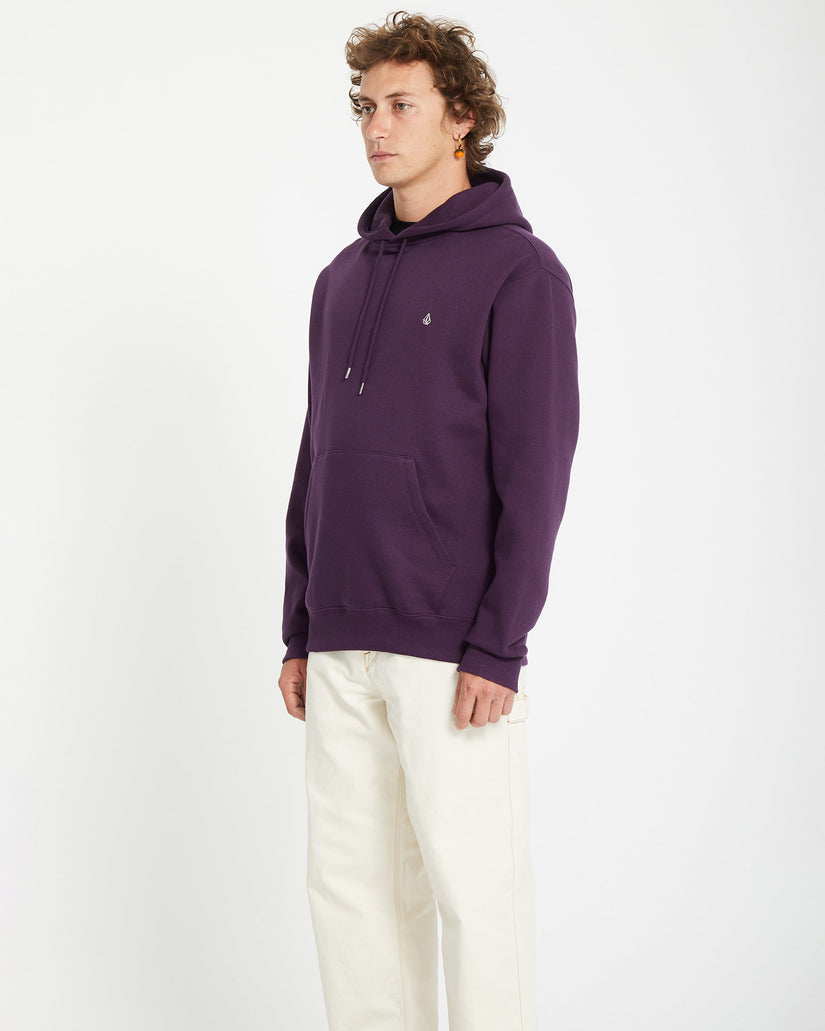 Single Stone Kapuzenpullover - GRAPE ROYALE