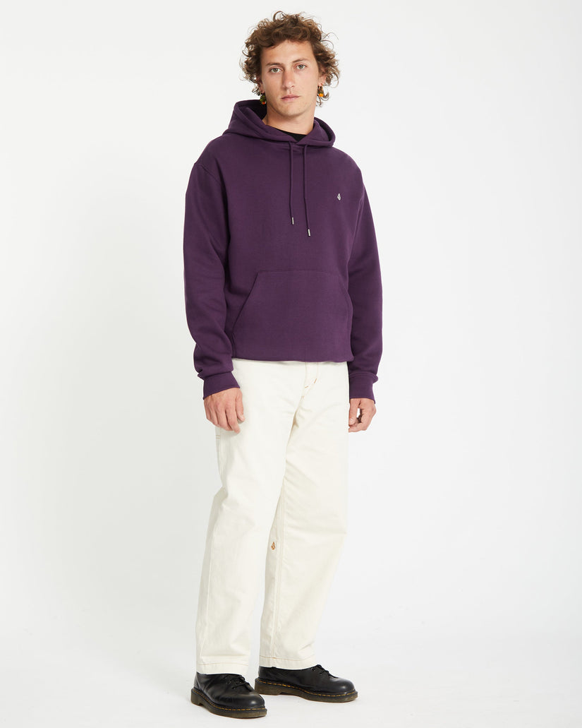 Single Stone Kapuzenpullover - GRAPE ROYALE