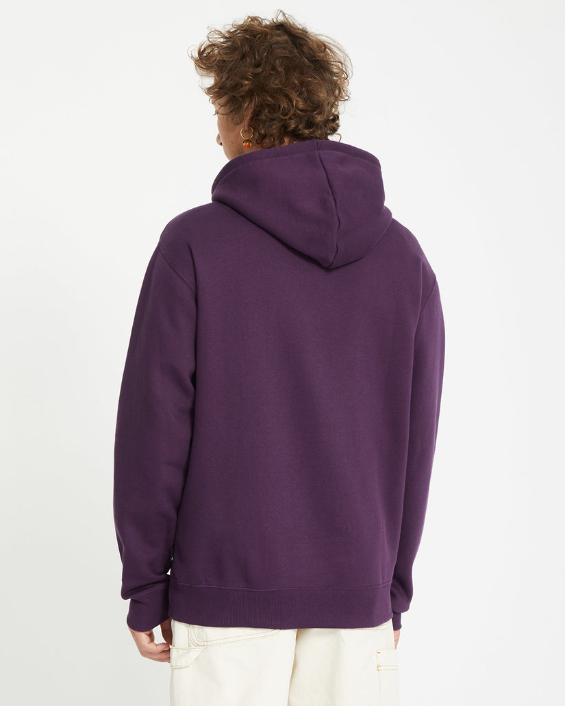 Single Stone Kapuzenpullover - GRAPE ROYALE