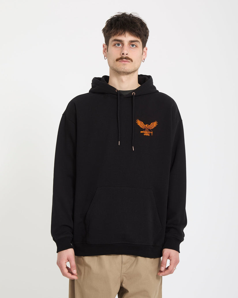 Hammered Hoodie - Black