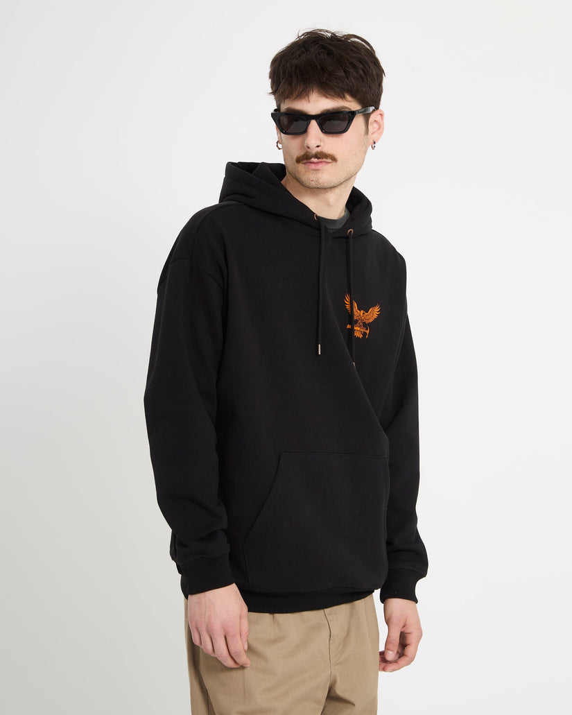 Hammered Hoodie - Black