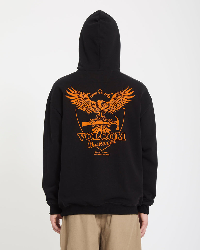 Hammered Hoodie - Black