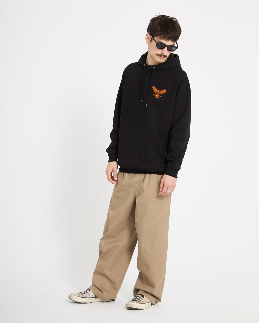 Hammered Hoodie - Black