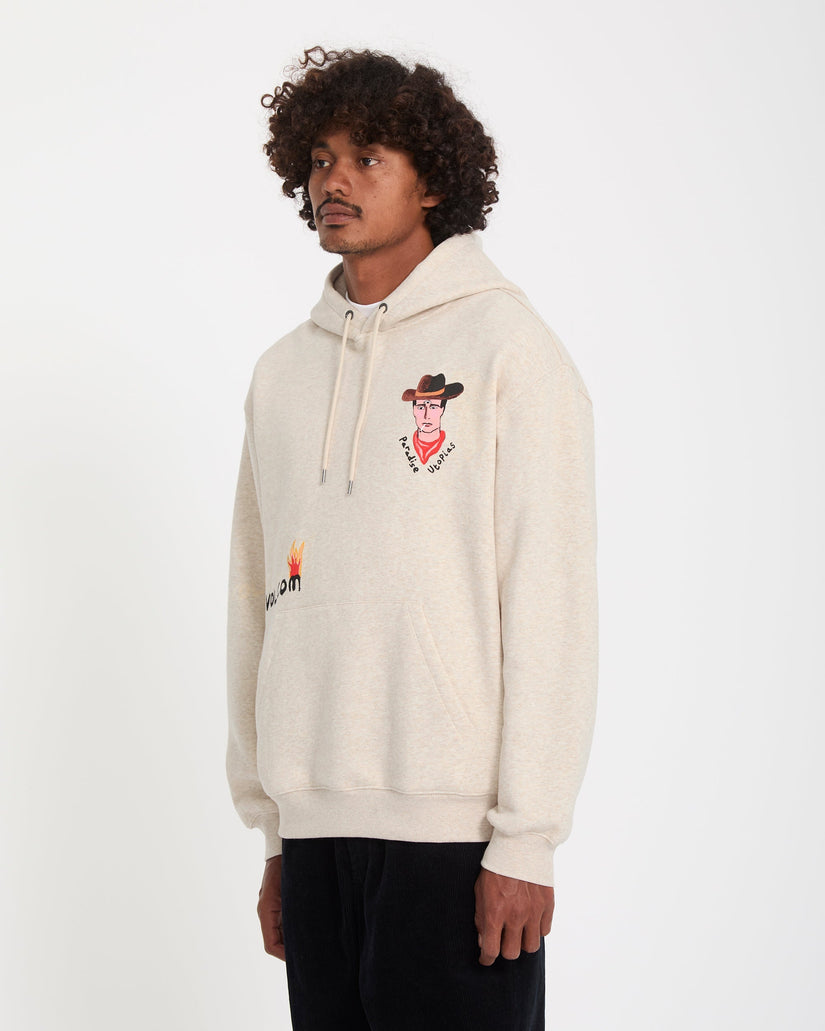 Mickey Mason Hoodie - Dust Heather