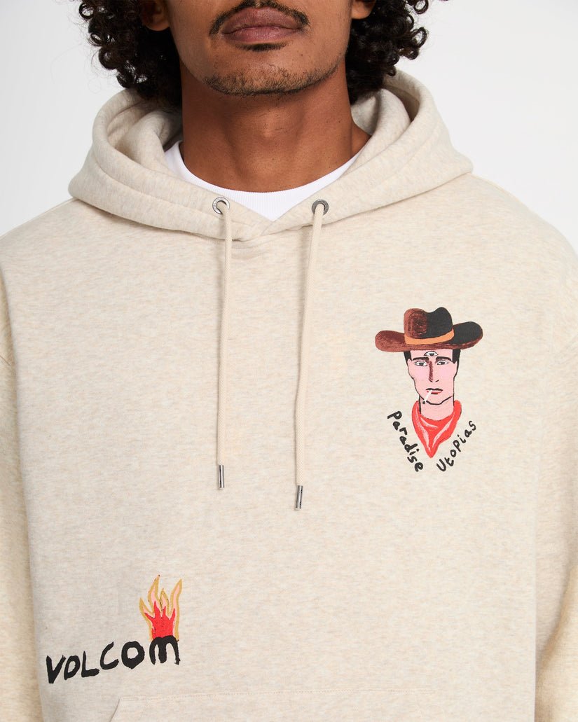 Mickey Mason Hoodie - Dust Heather