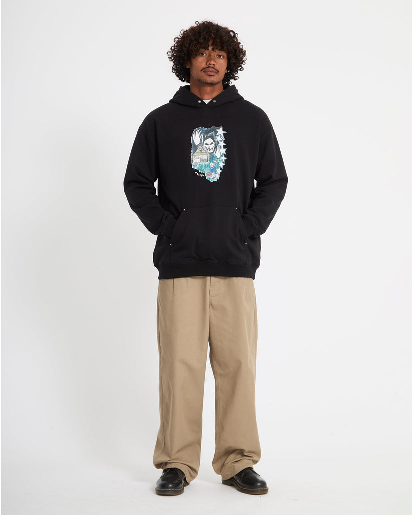 Issam Auptel Hoodie - Black