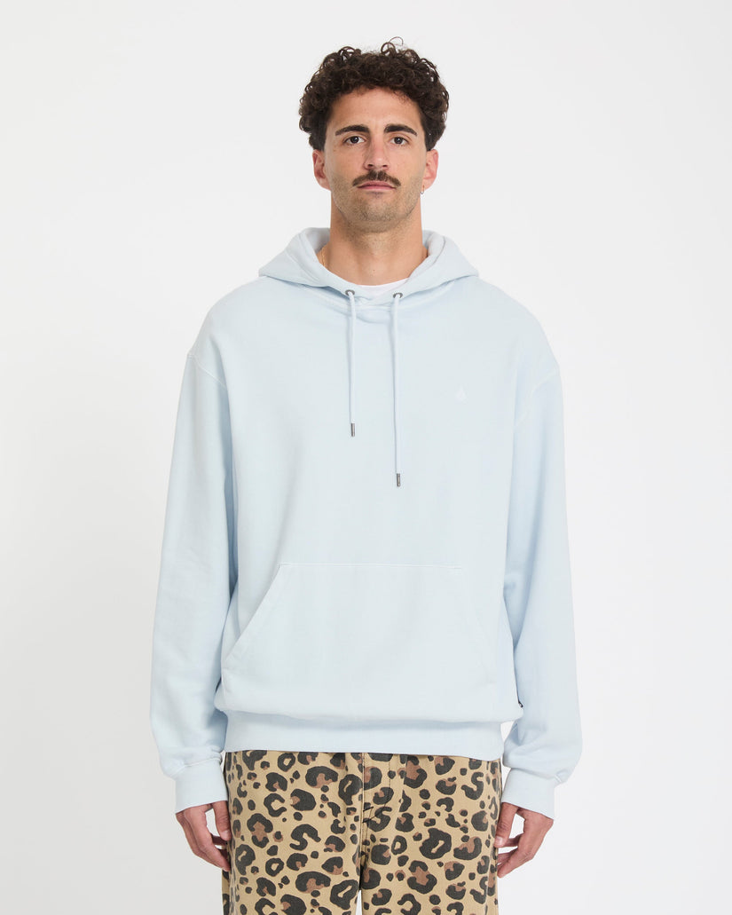 Single Stone Hoodie - Light Blue Acid