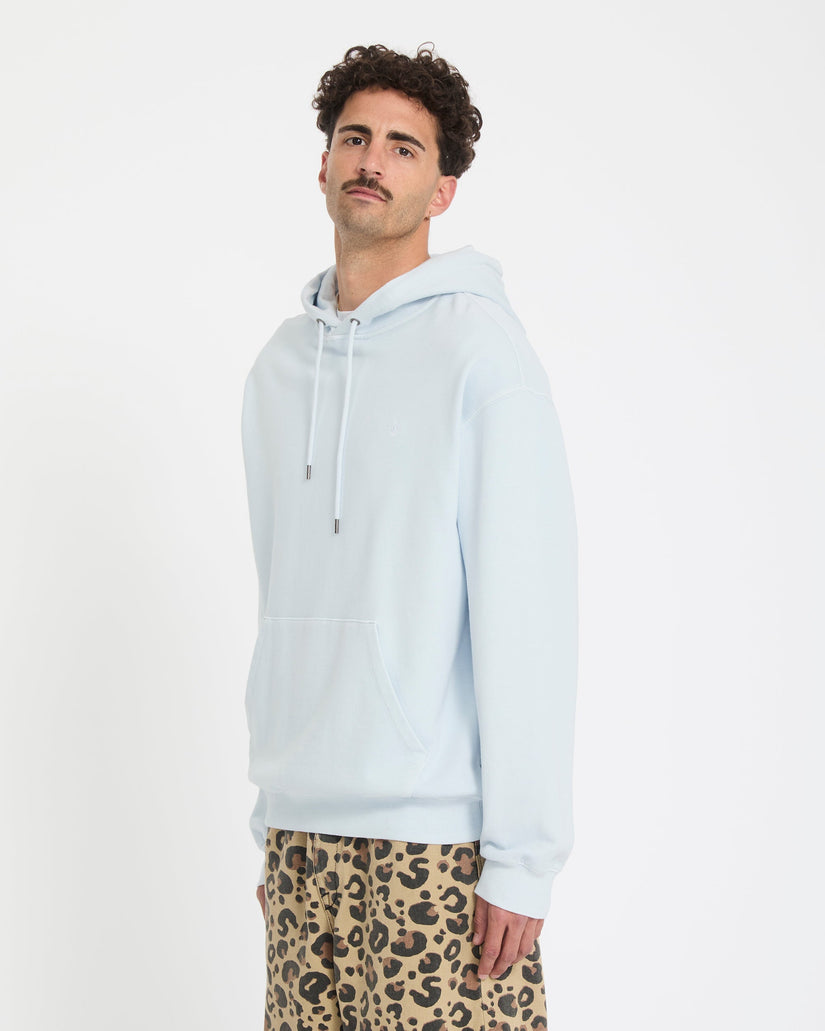 Single Stone Hoodie - Light Blue Acid