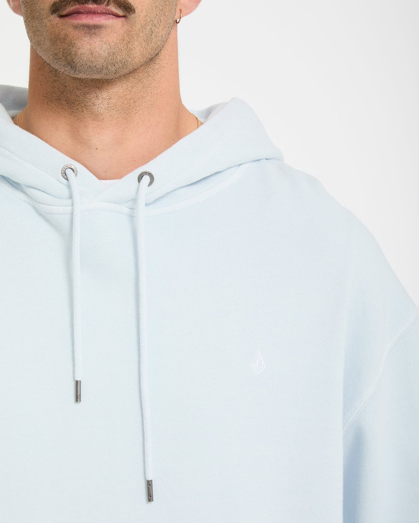 Single Stone Hoodie - Light Blue Acid
