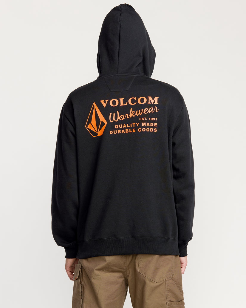 Workwear Hoodie - Black