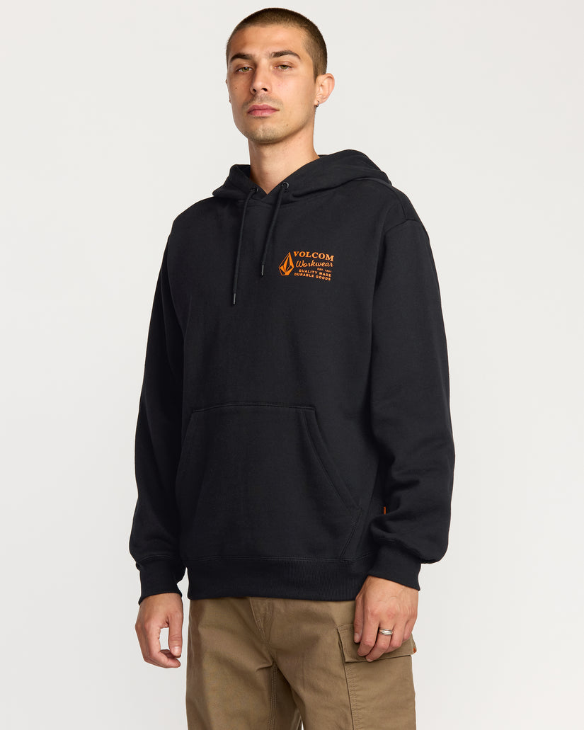 Workwear Hoodie - Black