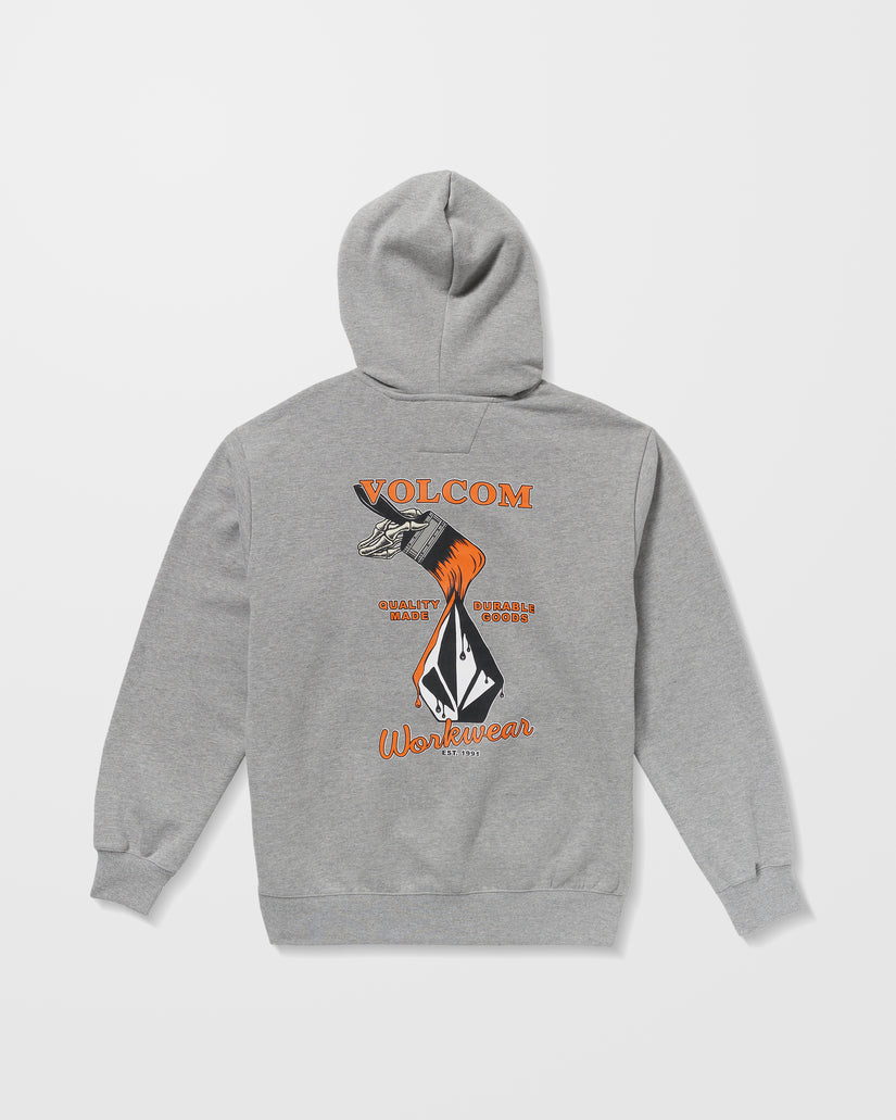 Workwear Hoodie - Heather Grey