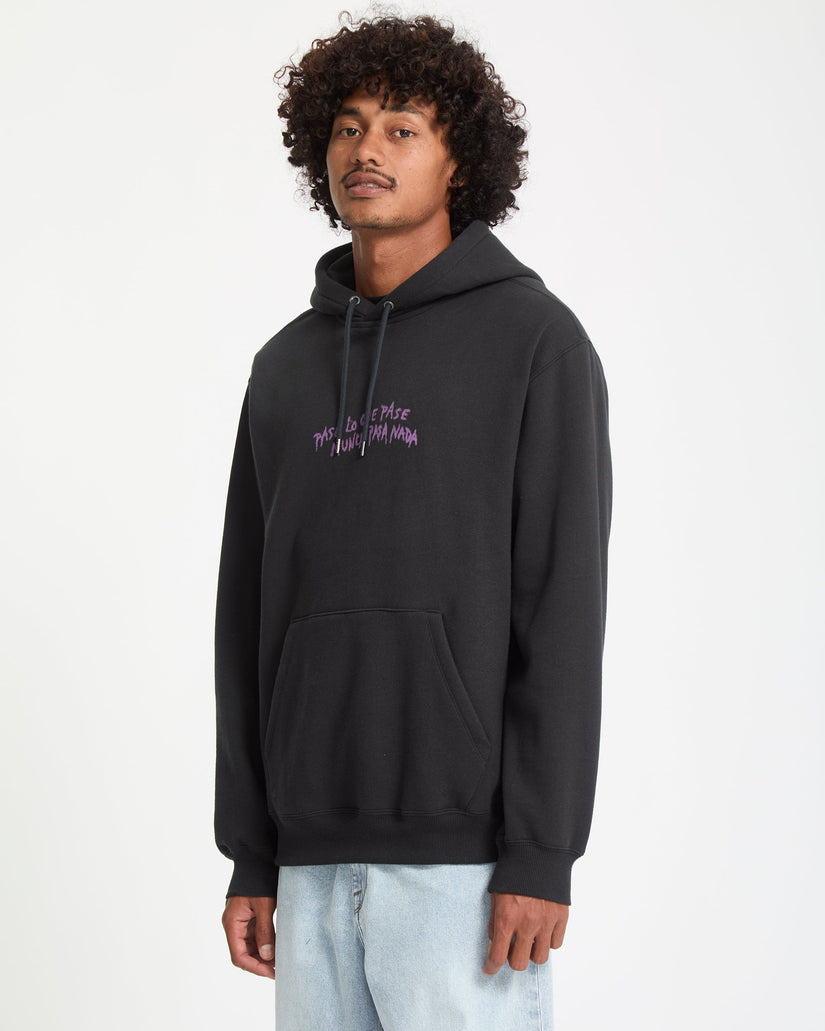 Nunca Passa Hoodie - Antique Black