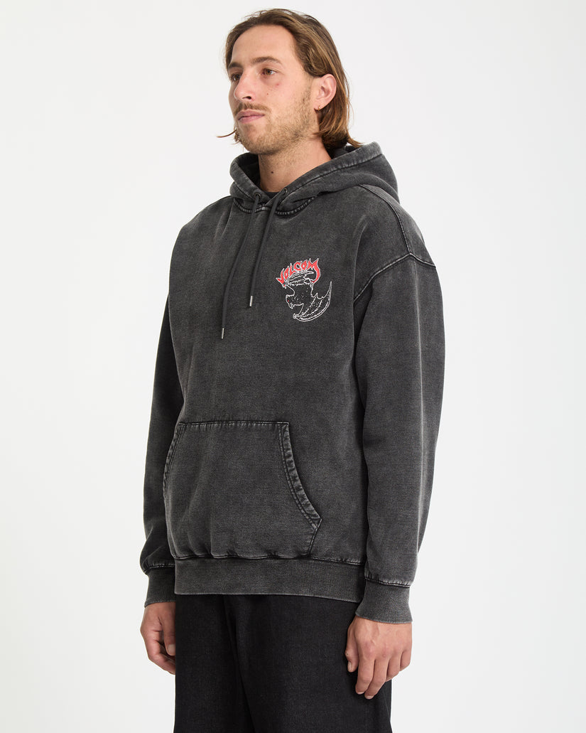 Nightwasher Hoodie - Light Acid Black