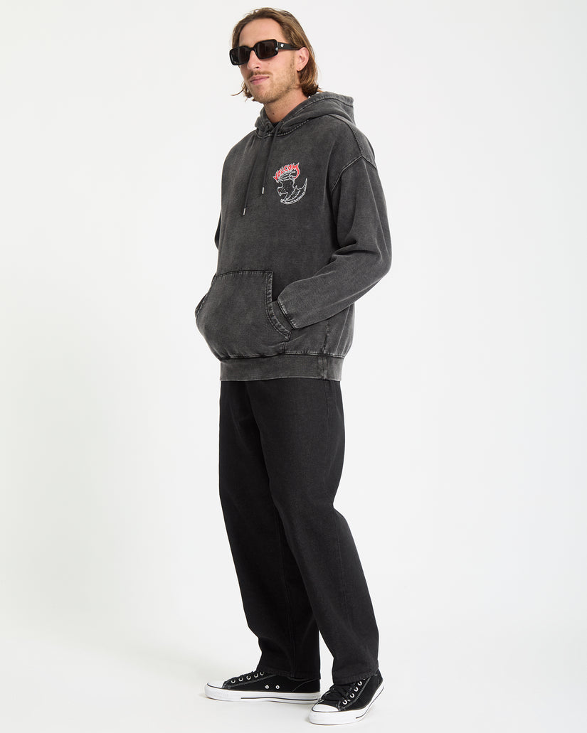 Nightwasher Hoodie - Light Acid Black