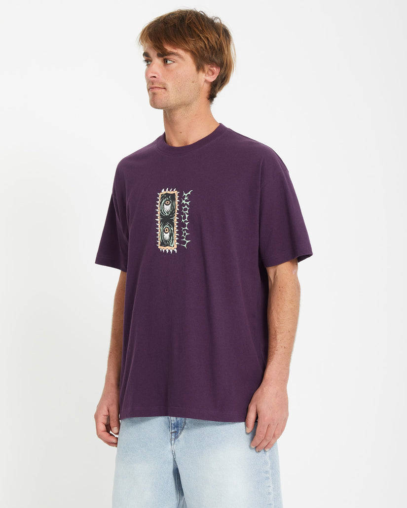 Eye Rust T-shirt - GRAPE ROYALE