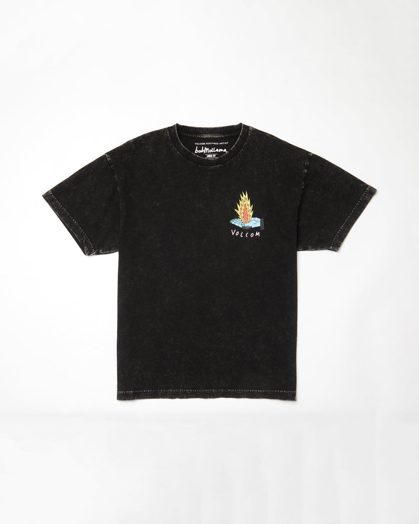 Bob Mollema 1 T-shirt - LIGHT ACID BLACK