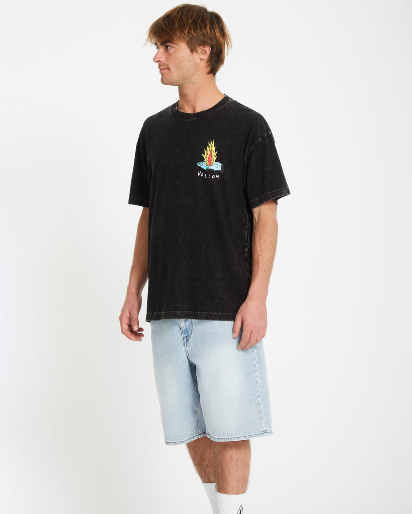 Bob Mollema 1 T-shirt - LIGHT ACID BLACK