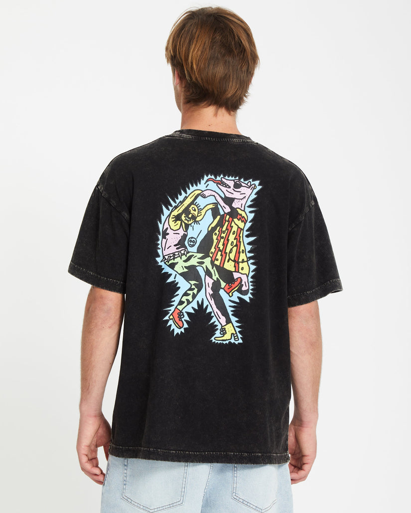 Bob Mollema 1 T-shirt - LIGHT ACID BLACK