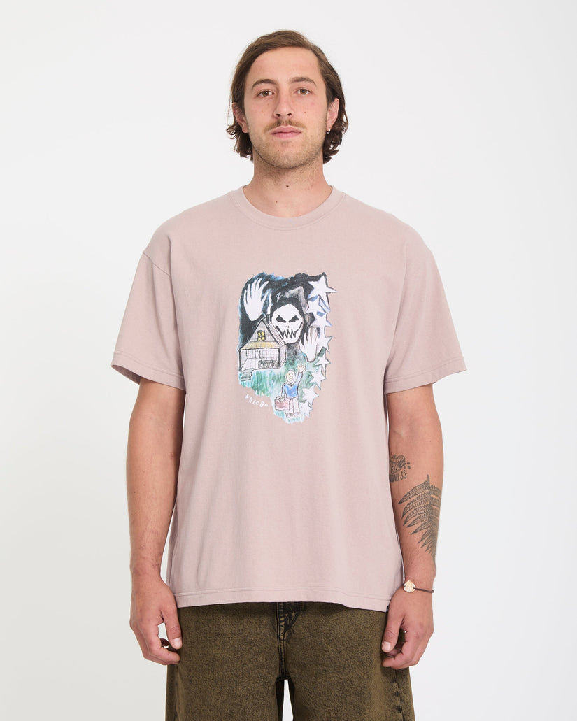 Issam Auptel T-Shirt - Bark Brown