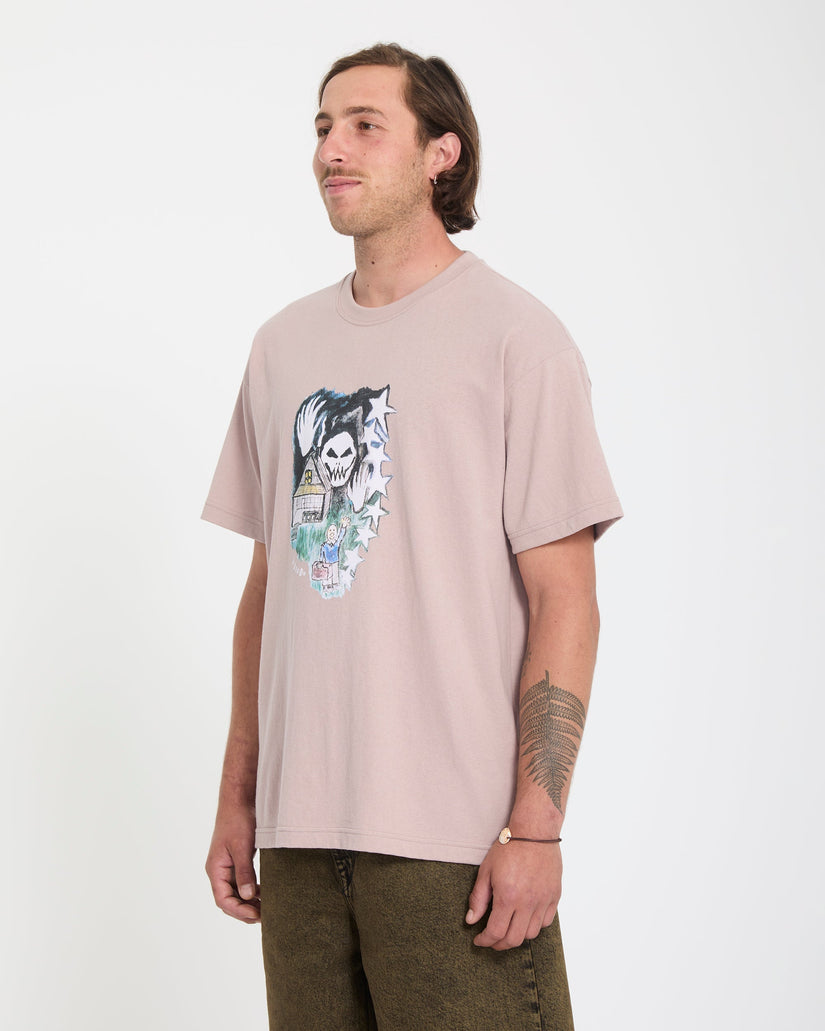 Issam Auptel T-Shirt - Bark Brown