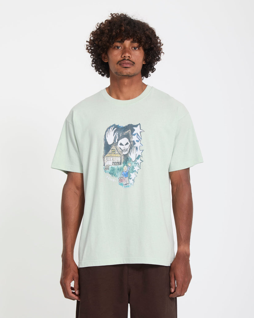 Issam Auptel T-Shirt - Pale Aqua