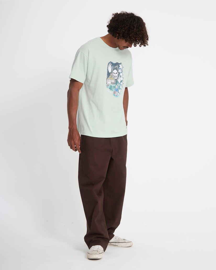Issam Auptel T-Shirt - Pale Aqua