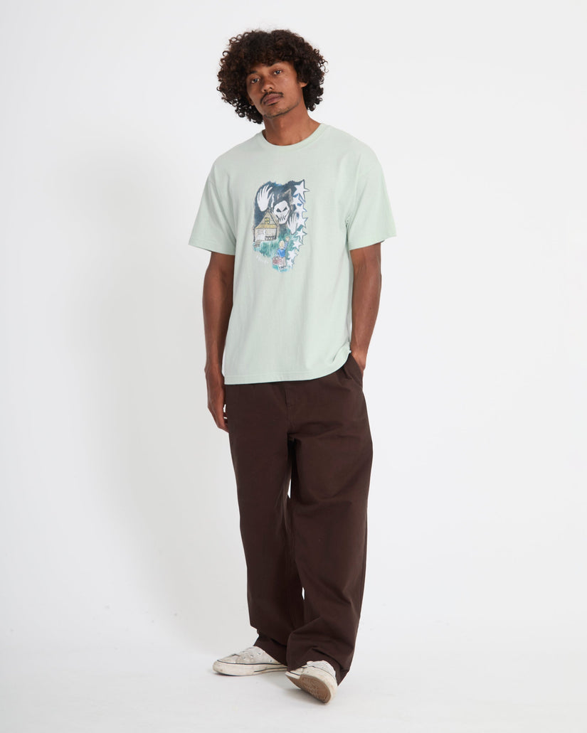 Issam Auptel T-Shirt - Pale Aqua